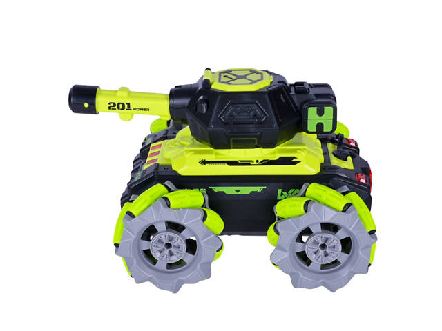 Танк на радиоуправлении KT907A(Light-Green) стреляет гелем, звук, свет - Фото 2