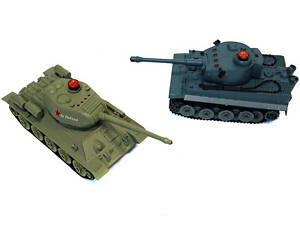 Танковый бой р/у 1:32 HuanQi 555 Tiger vs Т-34