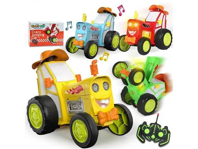 Танцюючий трактор на радіокеруванні 2101-A, 3 кольори - Фото 2