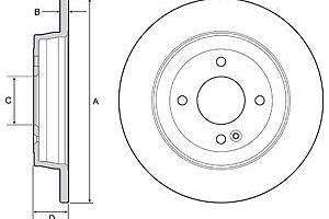 TARCZA HAM.KIA RIO III 11- TYL DELPHI