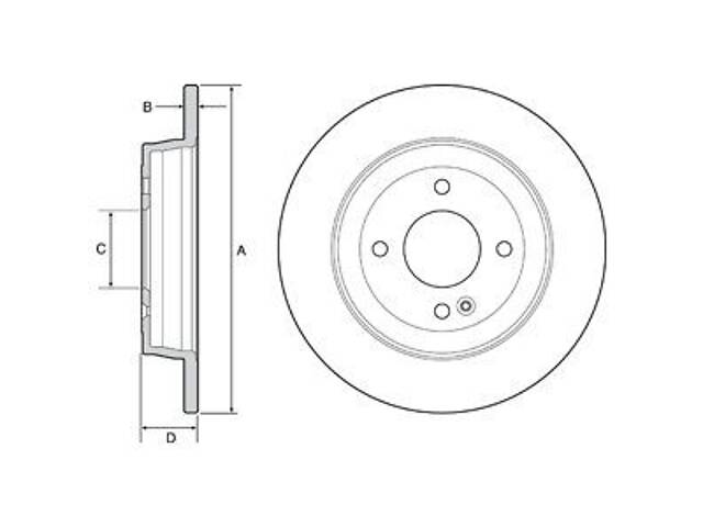 TARCZA HAM.KIA RIO III 11- TYL DELPHI