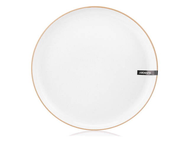 Тарілка Ardesto Apulia, 20.3см, кераміка, білий (AR2920AW) - Фото 1