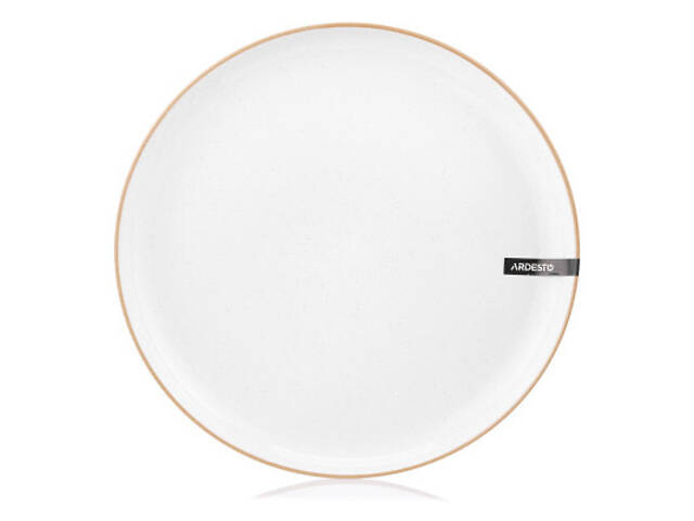 Тарелка Ardesto Apulia, 20.3см, кераміка, білий (AR2920AW) - Фото 1
