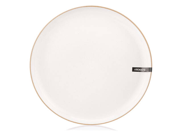 Тарілка Ardesto Apulia, 20.3см, кераміка, кремовий (AR2920AC) - Фото 1
