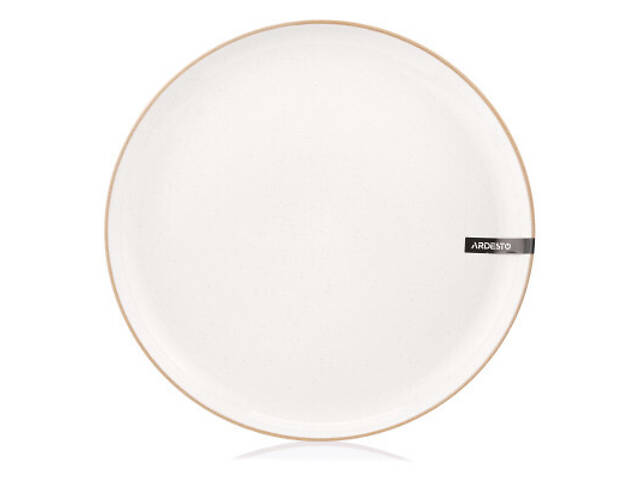 Тарелка Ardesto Apulia, 20.3см, кераміка, кремовий (AR2920AC) - Фото 1