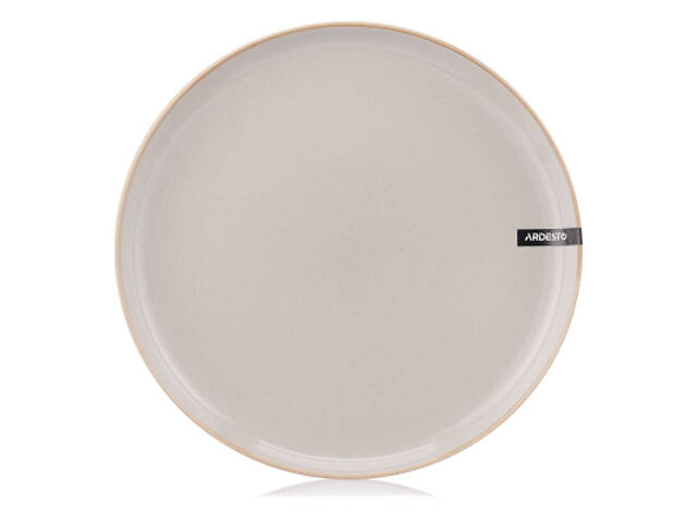 Тарілка Ardesto Apulia, 20.3см, кераміка, сірий (AR2920AG) - Фото 1