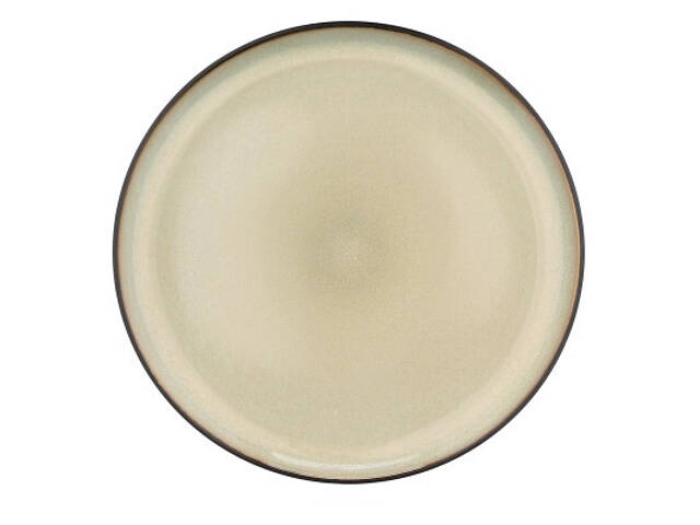 Тарелка Ardesto Bolzano, 26.6см, кераміка, чорно-зелений (AR2927BM) - Фото 1