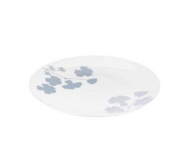 Тарелка Ardesto Capri, 19.2см, порцеляна, біло-блакитний (AR0419CWB) - Фото 2