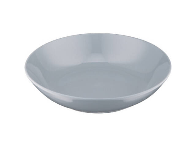 Тарелка Ardesto Capri, 630мл, 20см, порцеляна, блакитний (AR0620CB) - Фото 2