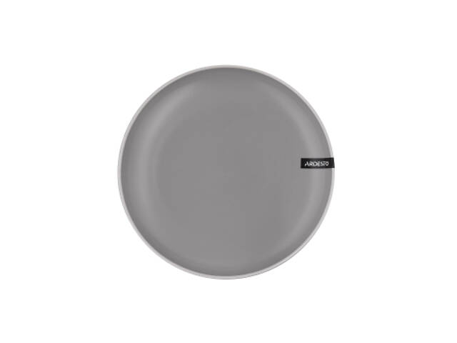 Тарілка Ardesto Cremona Dessert 19 см Dusty Grey (AR2919GRC) - Фото 1