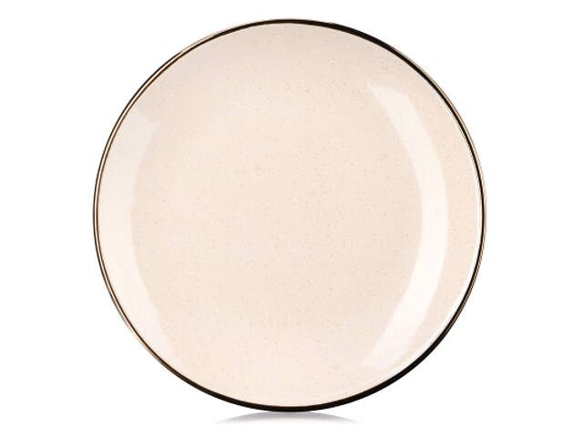 Тарілка Ardesto Emilia, 27.5см, кераміка, бежевий (AR0726EBG) - Фото 1