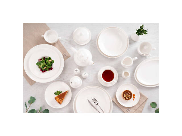 Тарілка Ardesto Imola Dessert 20 см (AR3504I) - Фото 8