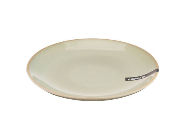 Тарілка Ardesto Lecco Сіра 19,5 см Десертна (AR2919LRG) - Фото 2