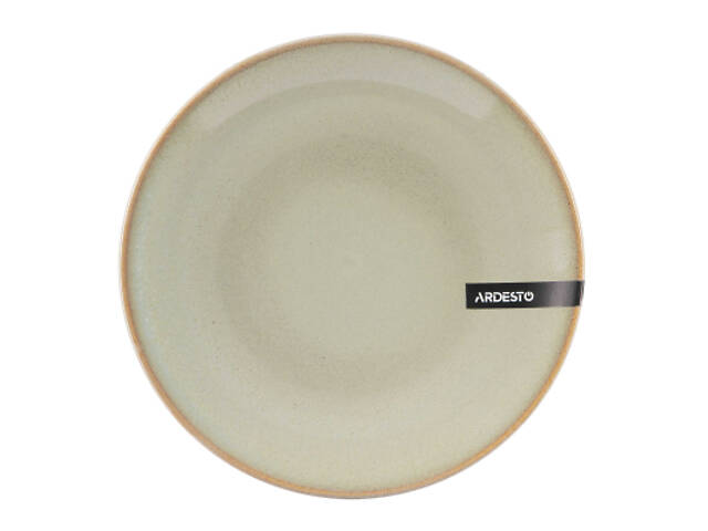 Тарілка Ardesto Lecco Сіра 19,5 см Десертна (AR2919LRG) - Фото 5