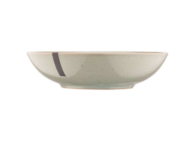 Тарілка Ardesto Lecco Сіра 20 см Супова (AR2920LRG) - Фото 2