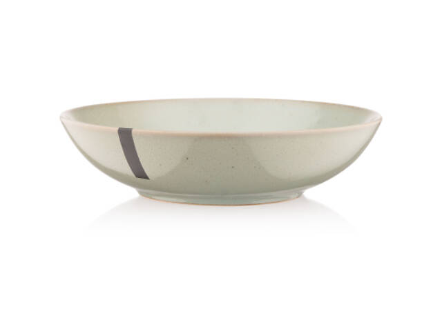 Тарілка Ardesto Lecco Сіра 20 см Супова (AR2920LRG) - Фото 4