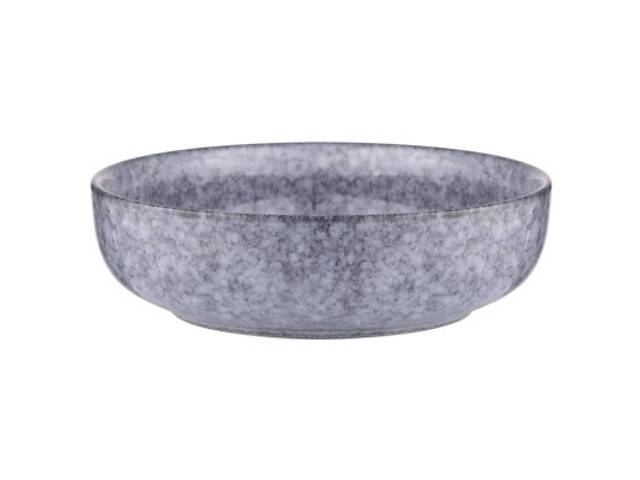 Тарелка Ardesto Loreto, 1150мл, 20см, порцеляна, сірий (AR1020LG) - Фото 2