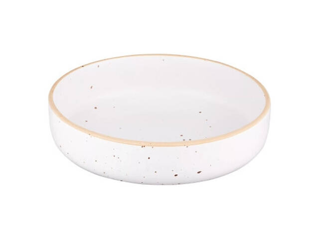 Тарелка Ardesto Midori, 680мл, 18.5см, кераміка, білий (AR0118MW) - Фото 1