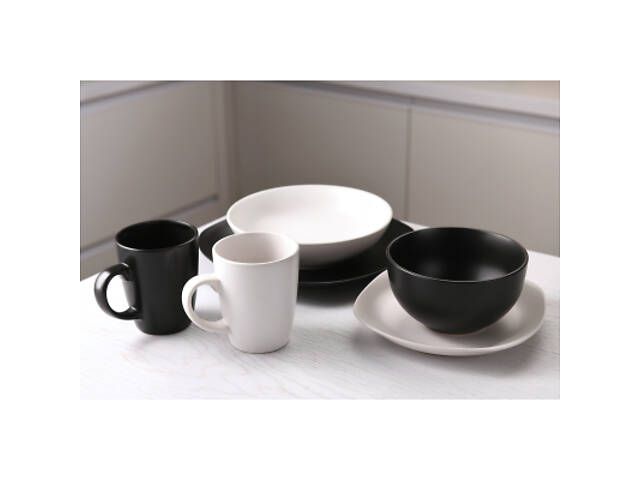 Тарілка Ardesto Molize Dinner Quadrate 27х27 см White (AR2927MW) - Фото 3