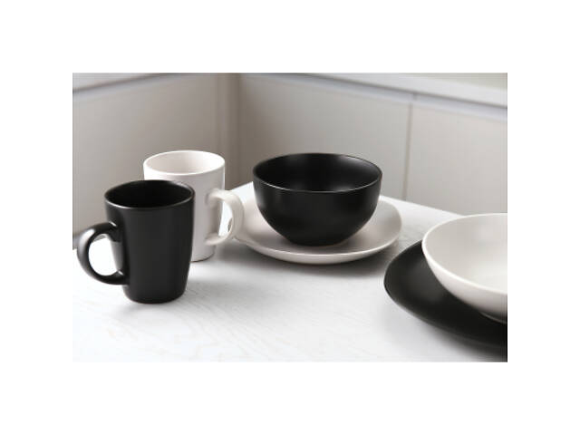 Тарілка Ardesto Molize Dinner Quadrate 27х27 см White (AR2927MW) - Фото 4