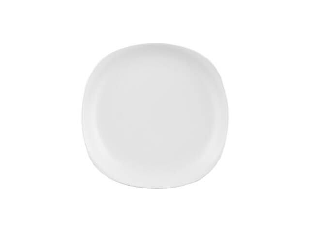 Тарілка Ardesto Molize Dinner Quadrate 27х27 см White (AR2927MW) - Фото 1