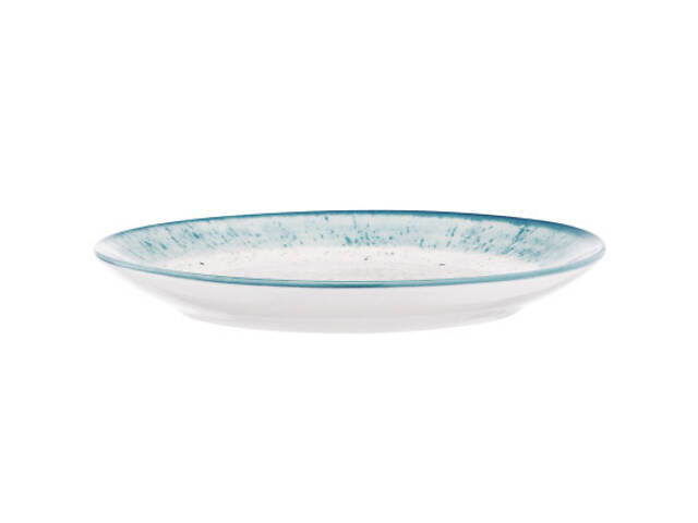 Тарелка Ardesto Siena, 19см, порцеляна, біло-блакитний (AR2919SWB) - Фото 4