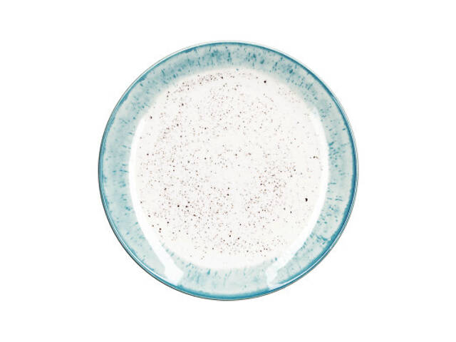 Тарелка Ardesto Siena, 19см, порцеляна, біло-блакитний (AR2919SWB) - Фото 5