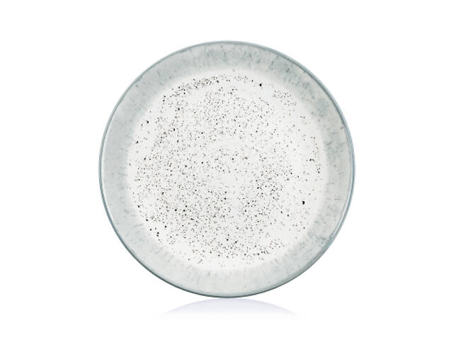 Тарілка Ardesto Siena, 27см, порцеляна, біло-сірий (AR2927SW) - Фото 1
