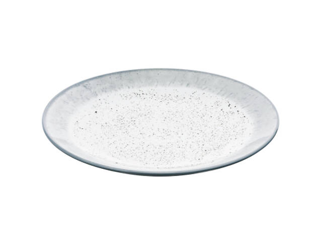 Тарілка Ardesto Siena, 27см, порцеляна, біло-сірий (AR2927SW) - Фото 7