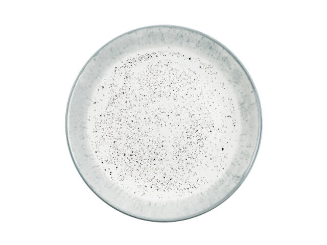 Тарілка Ardesto Siena, 27см, порцеляна, біло-сірий (AR2927SW) - Фото 9