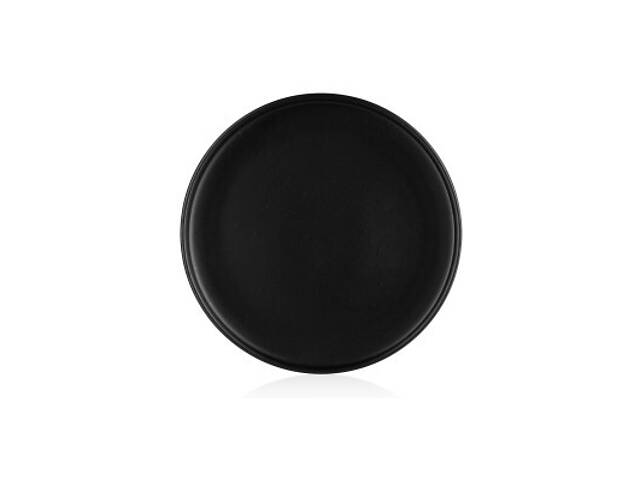 Тарілка Ardesto Trento Dinner 26,5 см Black (AR2926TB) - Фото 1