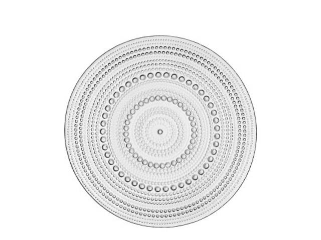 Тарелка Ardesto Verbena, 20.7см, скло, сірий (AR5033) - Фото 1