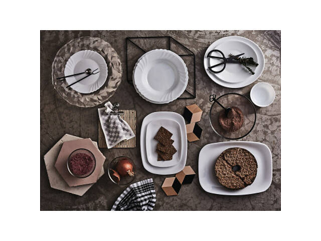 Тарелка Bormioli Rocco Ebro 25,5 см Обідня (402810FN9321990) - Фото 4