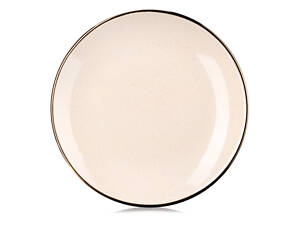 Тарілка десертна Ardesto Emilia AR0719EBG 20 см бежева