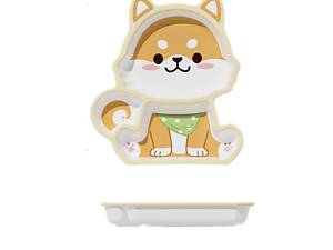 Тарілка дитяча Лисиця помаранчева 18566 3.3х21.5х24.3 см