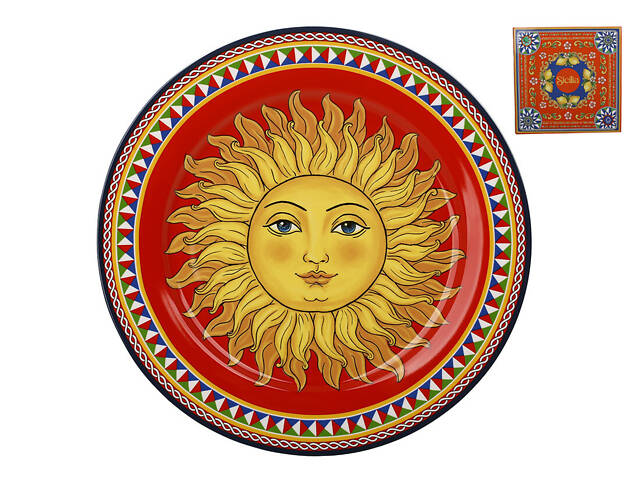 Тарелка фарфоровая BonaDi Sicilia 27 см 1149-001 - Фото 1