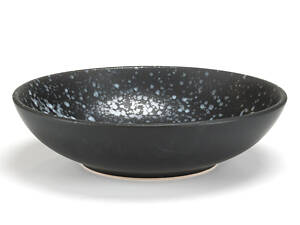 Тарілка глибока Holmer Volcano SP-01205-BD 20.5 см чорна