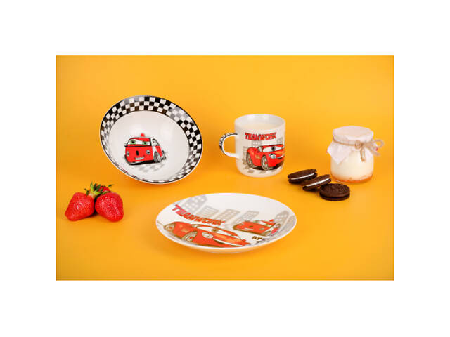 Тарілка Limited Edition Cars 15 см Супова (YF6032-2) - Фото 2