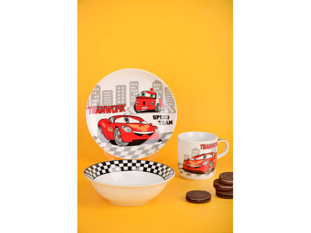 Тарілка Limited Edition Cars 15 см Супова (YF6032-2) - Фото 3