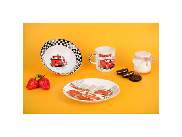 Тарілка Limited Edition Cars 15 см Супова (YF6032-2) - Фото 2
