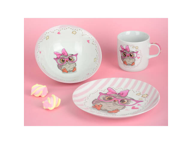 Тарілка Limited Edition Owl 18 см Обідня (YF6031-1) - Фото 2