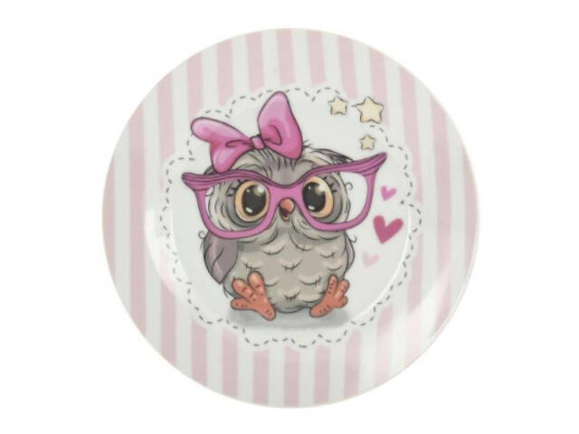 Тарілка Limited Edition Owl 18 см Обідня (YF6031-1) - Фото 1