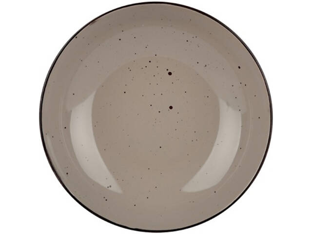 Тарілка Limited Edition Terra 20 см Супова Мокка (YF6001-5) - Фото 1