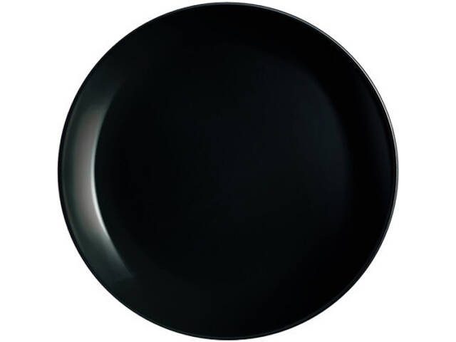 Тарілка Luminarc Diwali Black 19 см десертна (P0789) - Фото 1