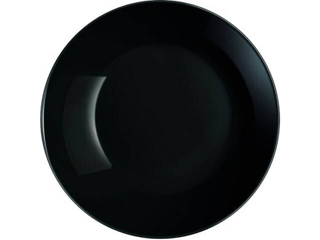 Тарілка Luminarc Diwali Black 20 см супова (P0787) - Фото 1