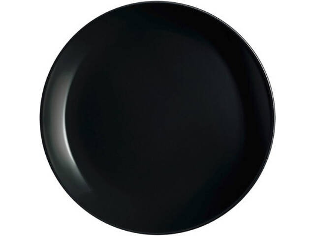 Тарелка Luminarc Diwali Black 25 см обідня (P0867) - Фото 1
