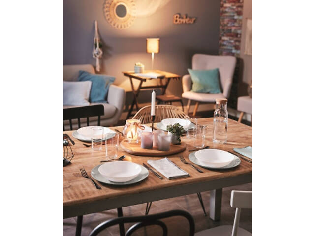 Тарілка Luminarc Diwali Granit 20 см супова (P0703) - Фото 4