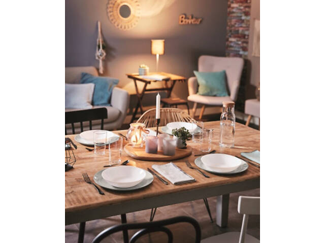 Тарілка Luminarc Diwali Granit 25 см обідня (P0870) - Фото 5