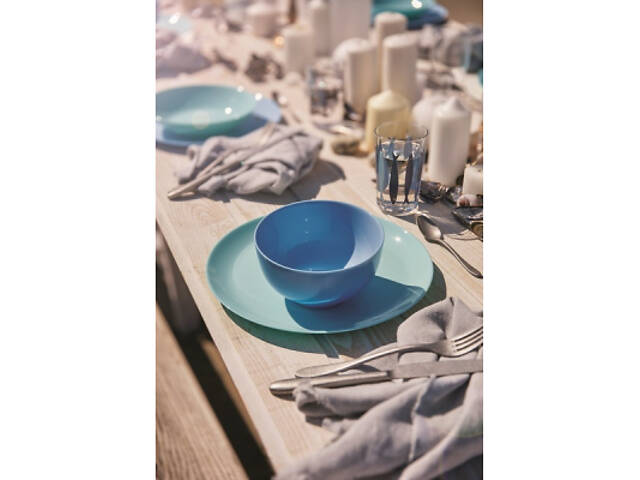 Тарілка Luminarc Diwali Light Turquoise 20 см супова (P2019) - Фото 4