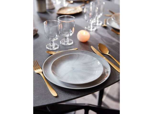 Тарілка Luminarc Diwali Marble Granit 19 см десертна (P9834) - Фото 2